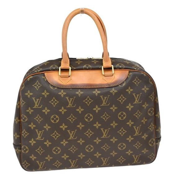 Louis Vuitton Deauville Handbag Monogram Canvas Other Pvc Handbag (Pre-Owned) - Picture 2 of 10